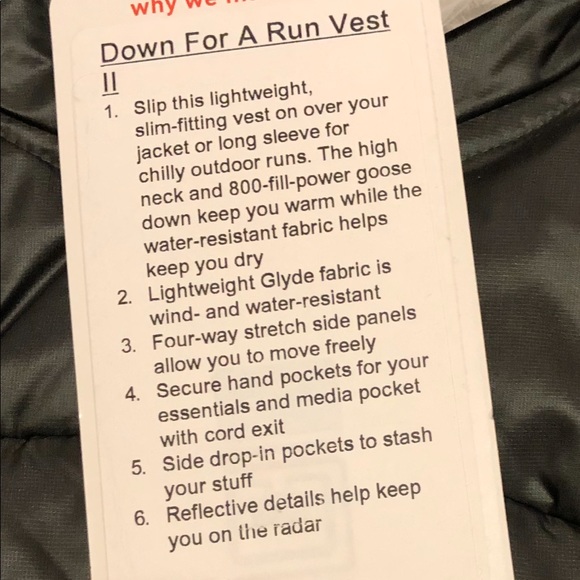 Lululemon Hunter Green Vest 4 - Picture 4 of 4